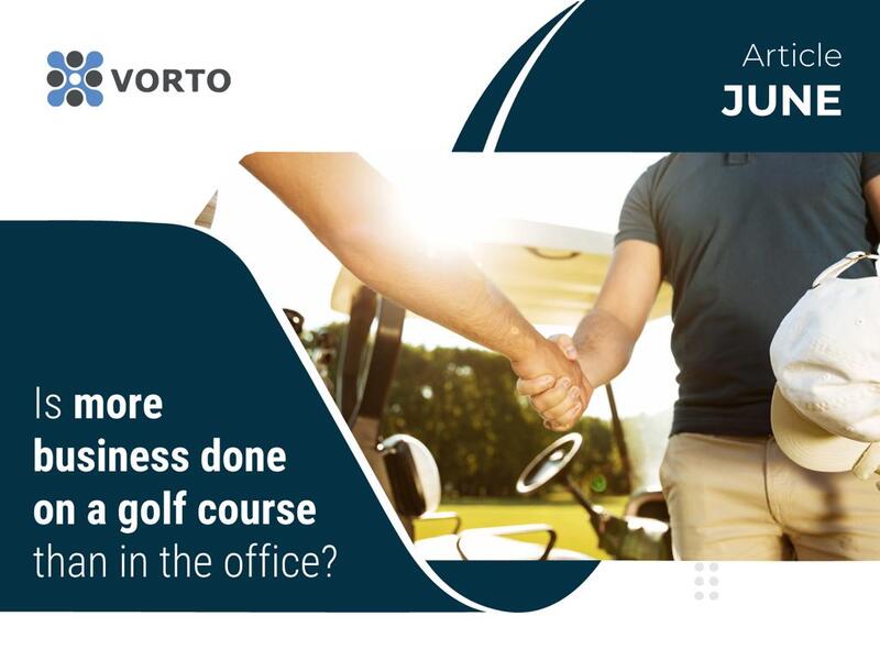 Is more business done on a golf course than in the office?
